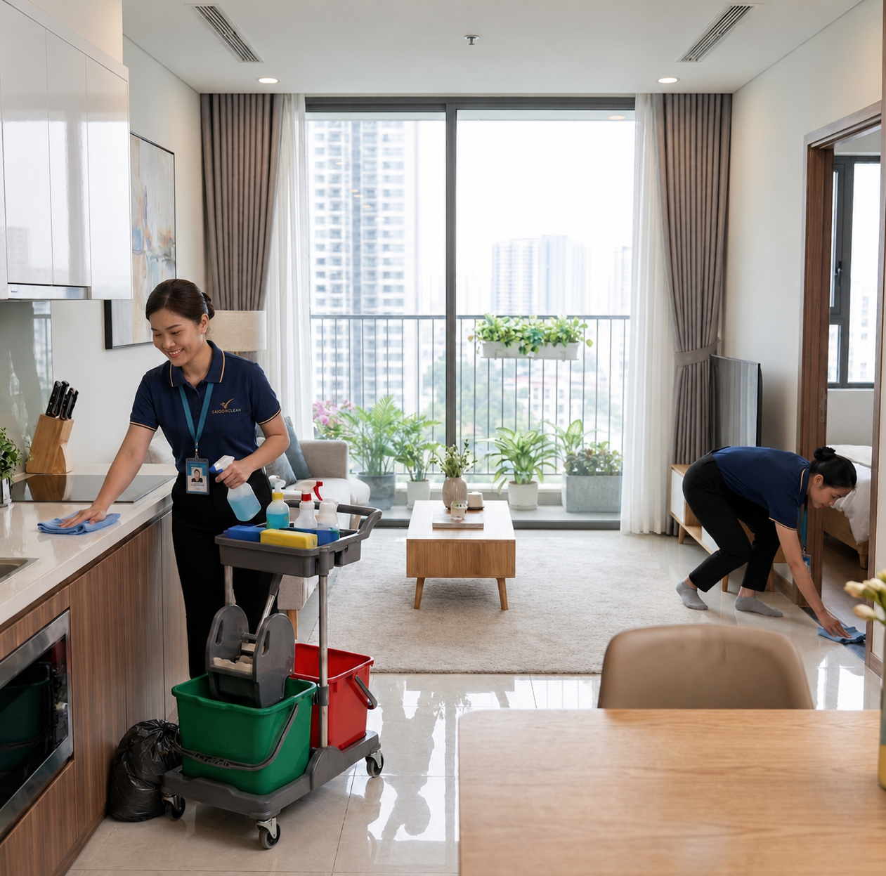 Saigon Clean — Apartment cleaning